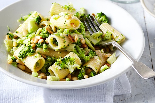 Rigatoni with Broccoli Pesto Recipe