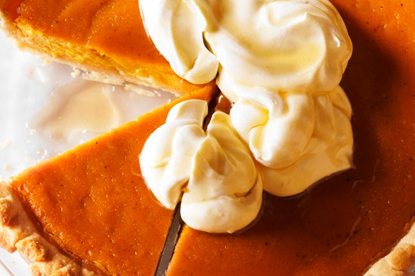 Pumpkin Pie With Maple Cream Recipe