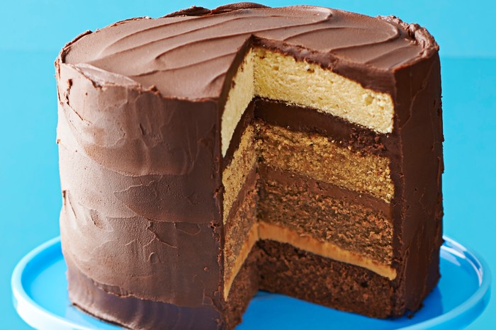 Chocolate Caramel Cake Recipe For Ombre Cake