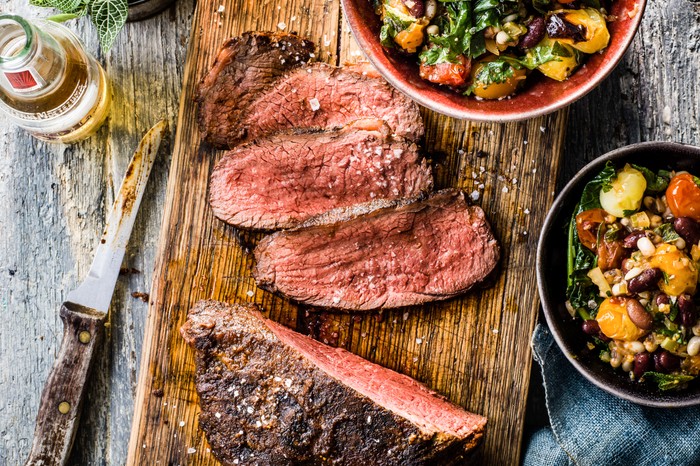 Picanha Meat Recipe with Bean Salad