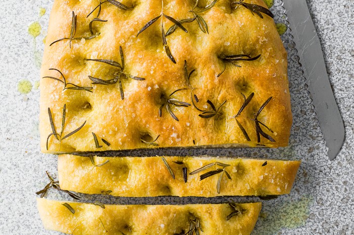 Focaccia Bread Recipe With Rosemary and Olive Oil