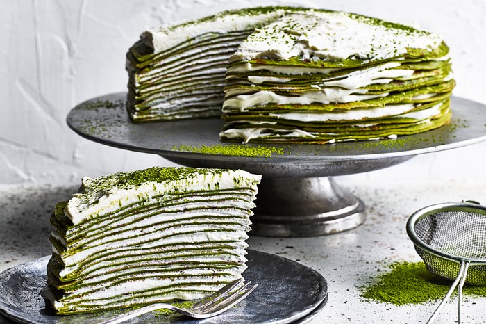 Matcha Mille Crepe Cake Recipe (Plus How To Video)