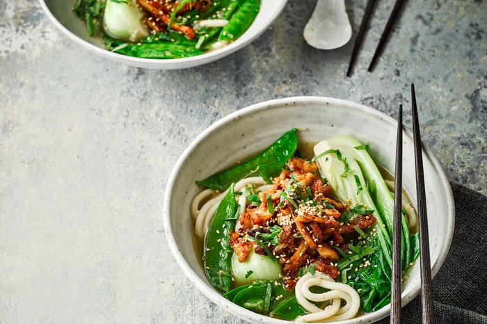 Chicken Noodle Soup Recipe with Miso and Chilli