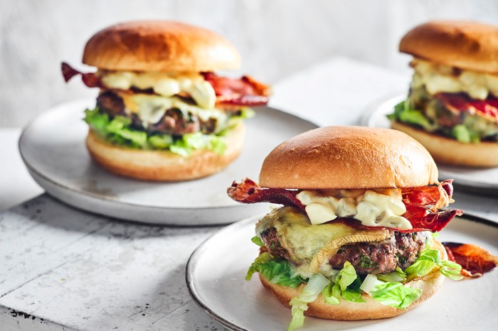 Raclette Cheese Burgers Recipe
